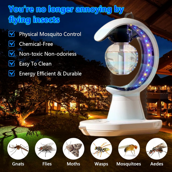 3-in-1 LED Lamp with Humidifier and Mosquito Repellent (1 Pc) - Image 4
