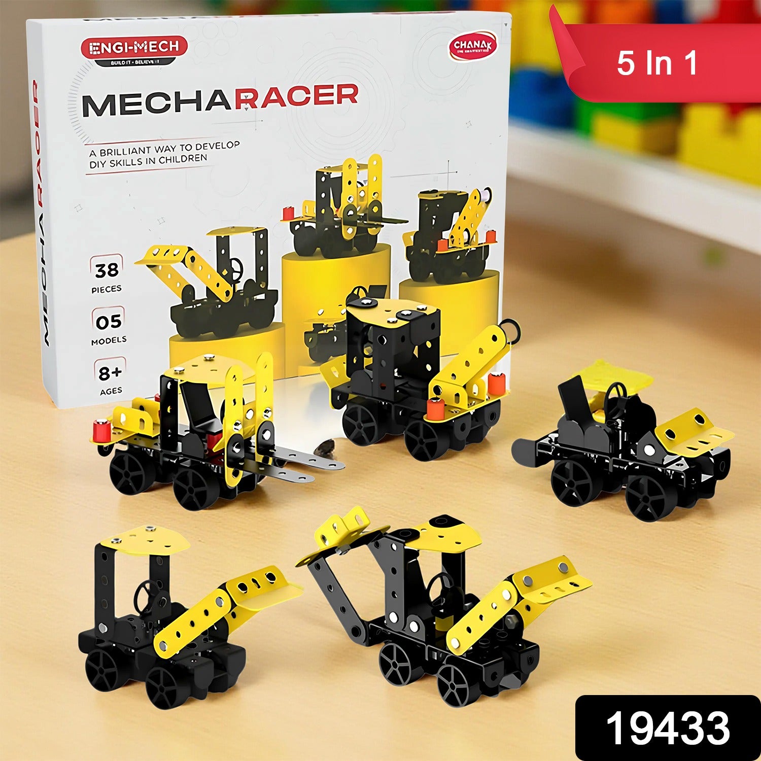 Aditi STEM Educational Mecha Racer DIY Construction Kit - Image 2