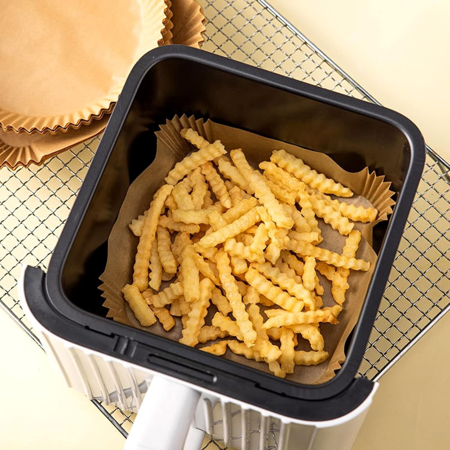 Square Air Fryer Disposable Paper Liner (50 Pcs Set / 160mmx45mm) - Image 8