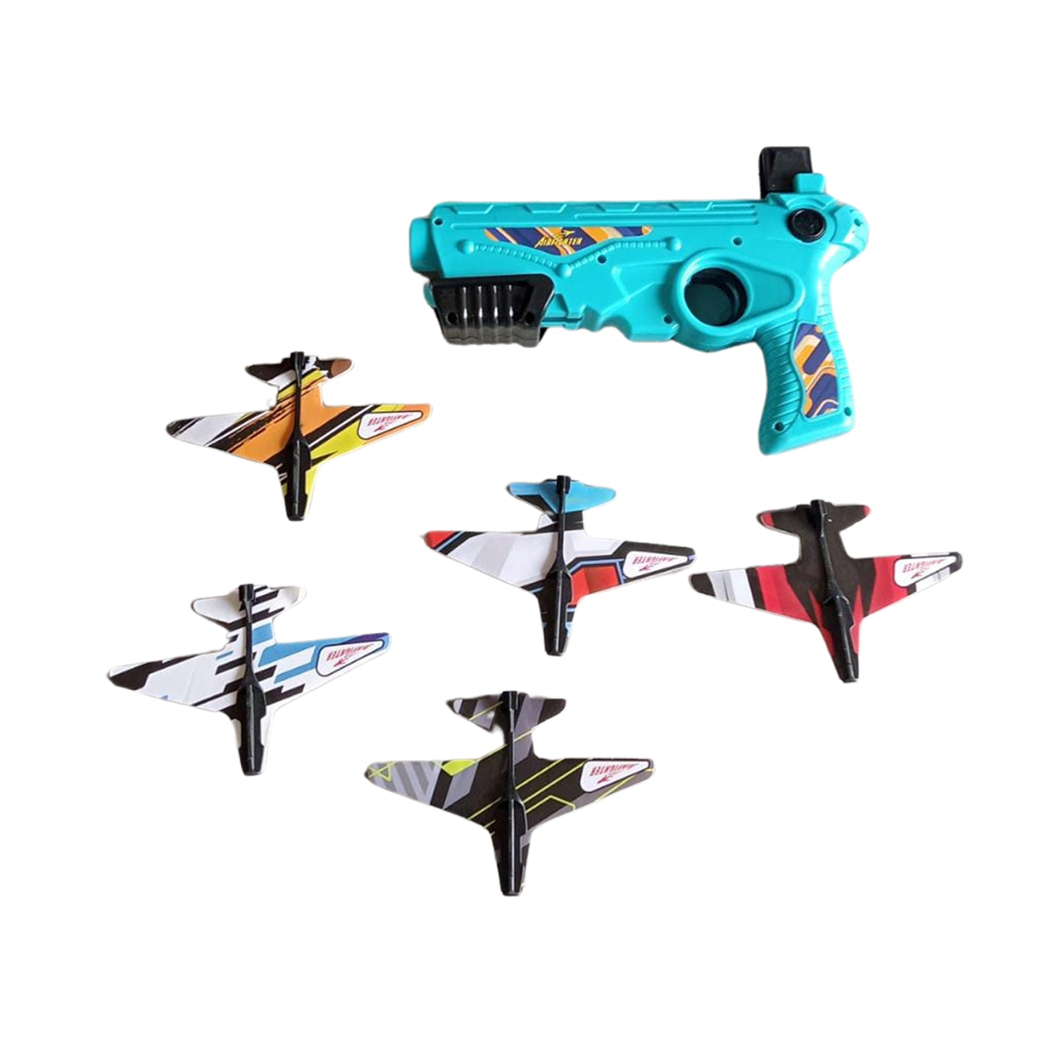 Airplane Launcher Toy with Foam Planes, 5-Pack - Image 5