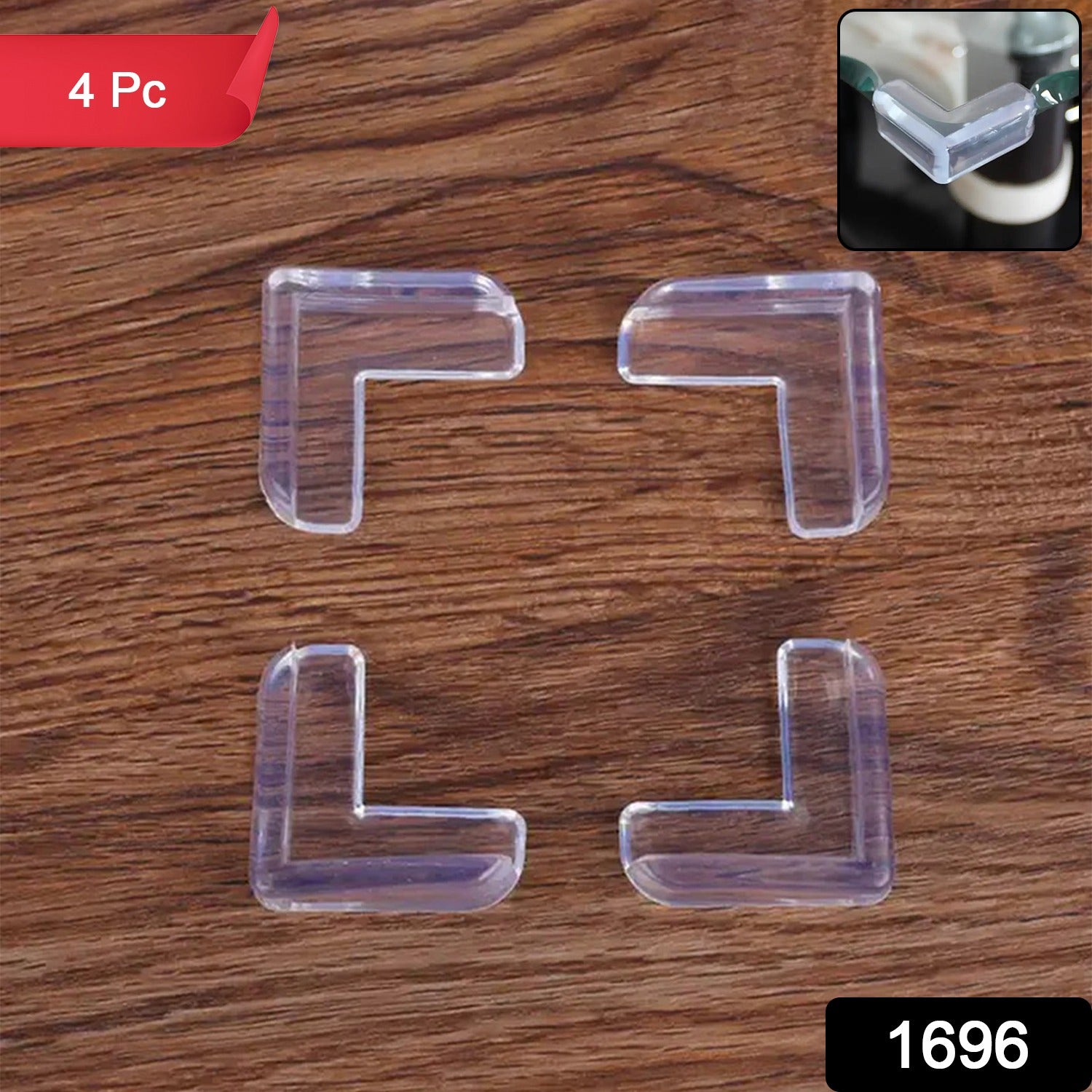Table Corners Edge Protector Guards for Baby Child Safety (Pack of 4Pc) - Image 2