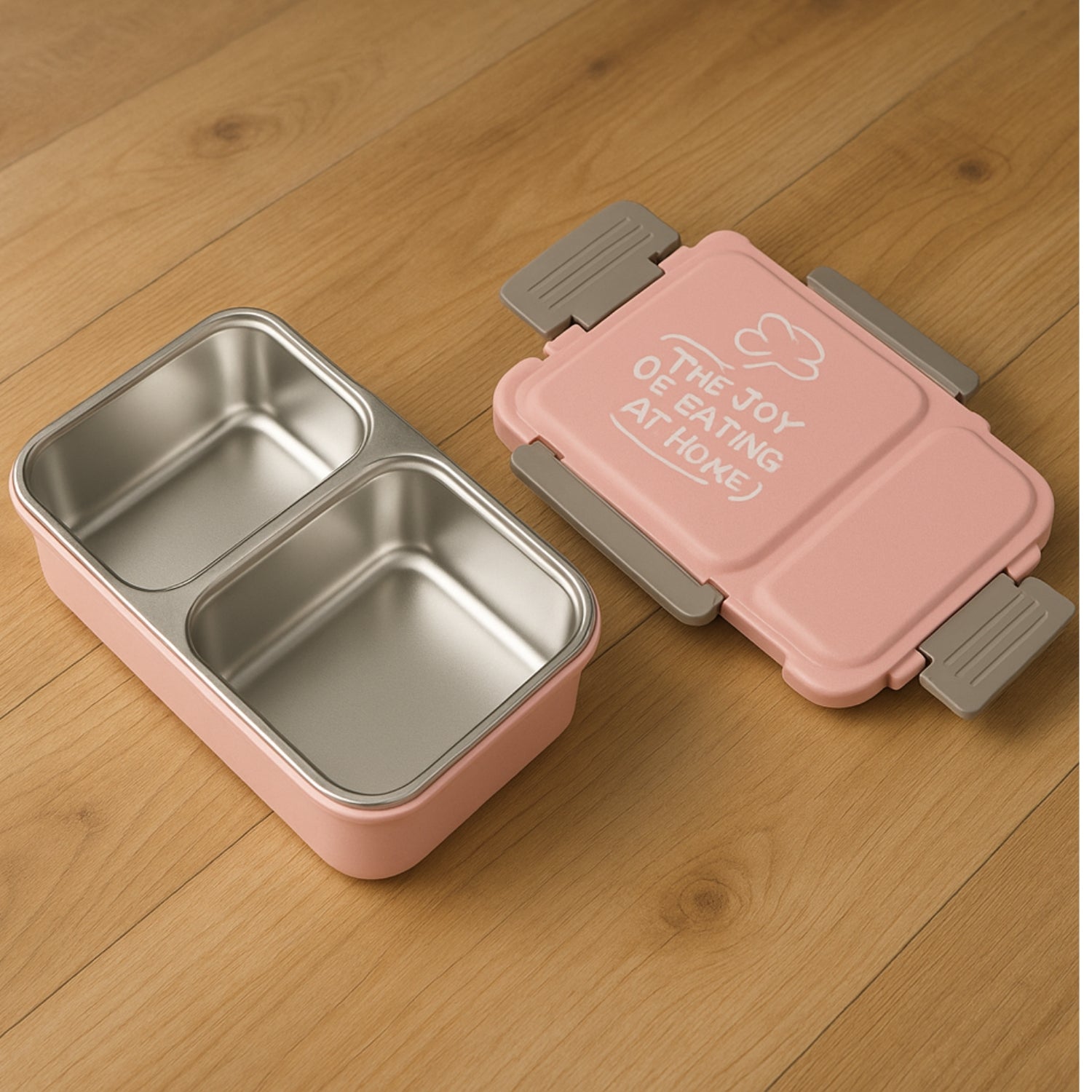 BPA-Free Snack Pack-2 Lunch Box – 2-Compartment - Image 7