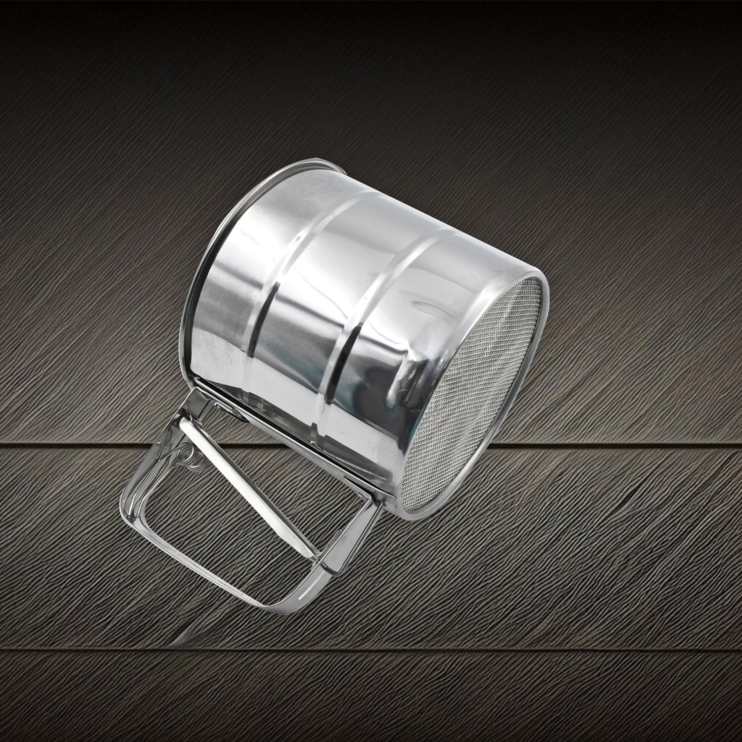Stainless Steel Flour Sifter – Handheld Baking Sieve with Measuring Scale - Image 6
