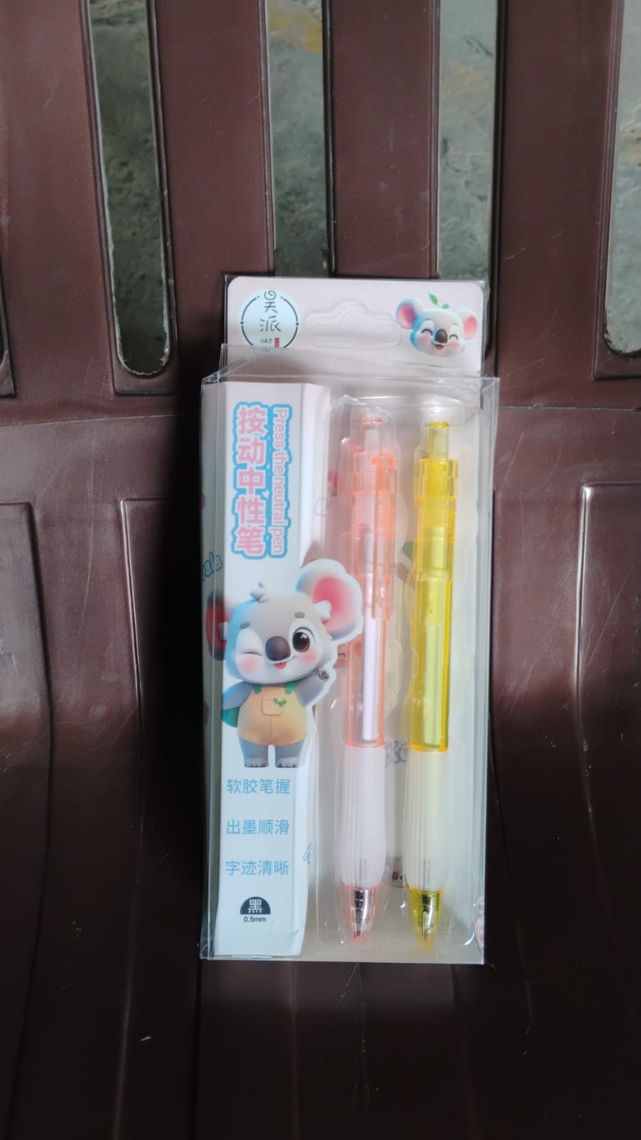 Lightweight Ball Point Pen, Smooth Writing Black Ball Pens (2 Pc Set) - Image 9