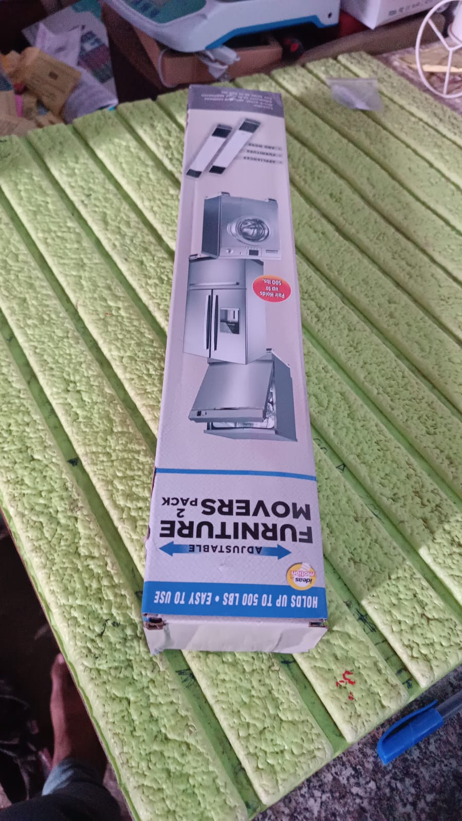 2pc Castor Wheels heavy duty for furniture moving. - Image 9