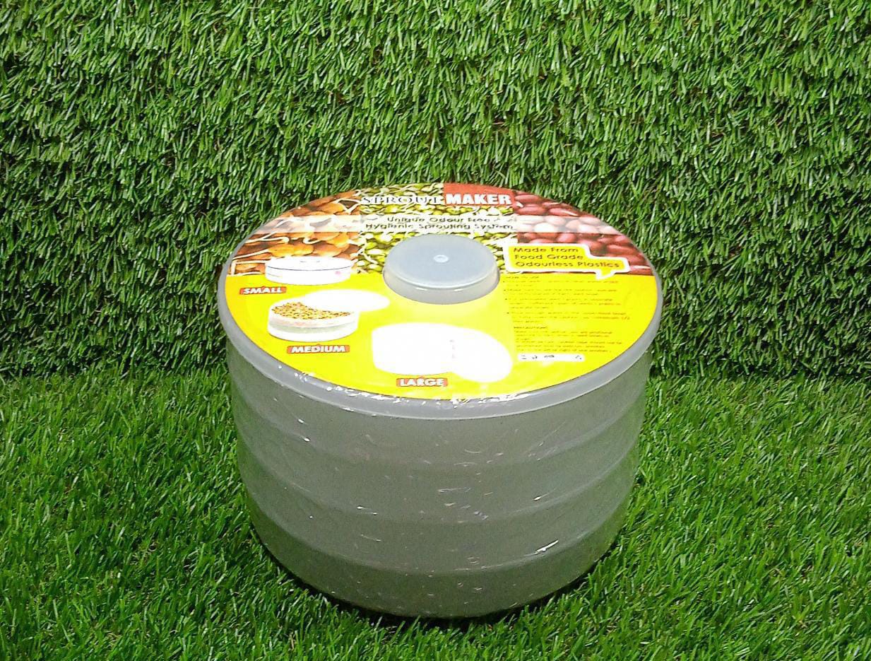 Plastic 4 Compartment Sprout Maker, White - Image 9