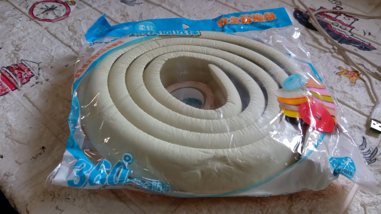 Corner Edge Protector – Soft Rubber Safety Bumper Guard for Baby Proofing Furniture, Table, & Bed (2 Mtr) - Image 9