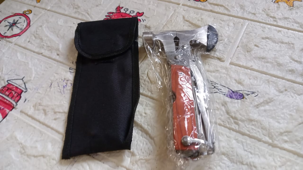 Fathers Day Gifts, Dad Birthday Gifts for Dad from Daughter Son, All in One Tools Hammer Multitool, Opener Screwdriver, Cool Gadget Christmas Gifts Stocking Stuffer for Men, Outdoor Camping - Image 11