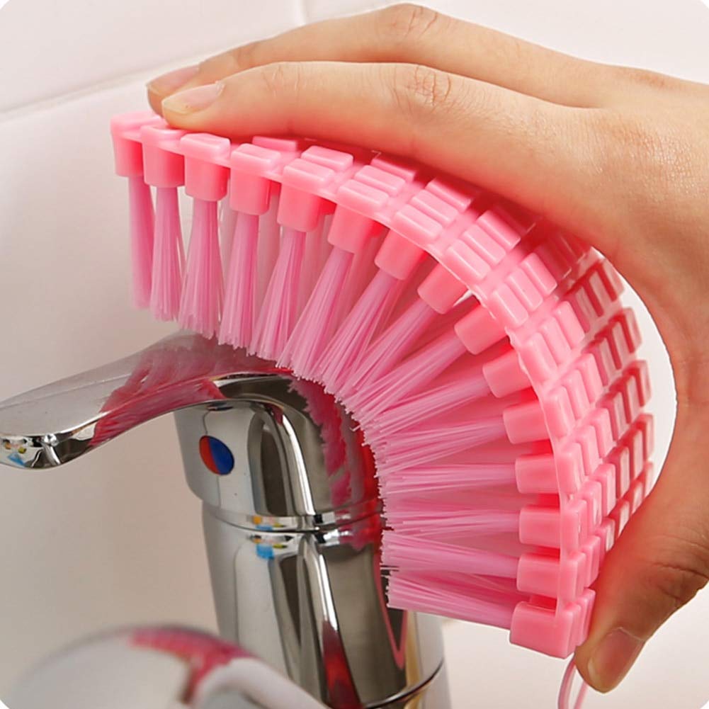Flexible Plastic Cleaning Brush for Home, Kitchen and Bathroom, - Image 5