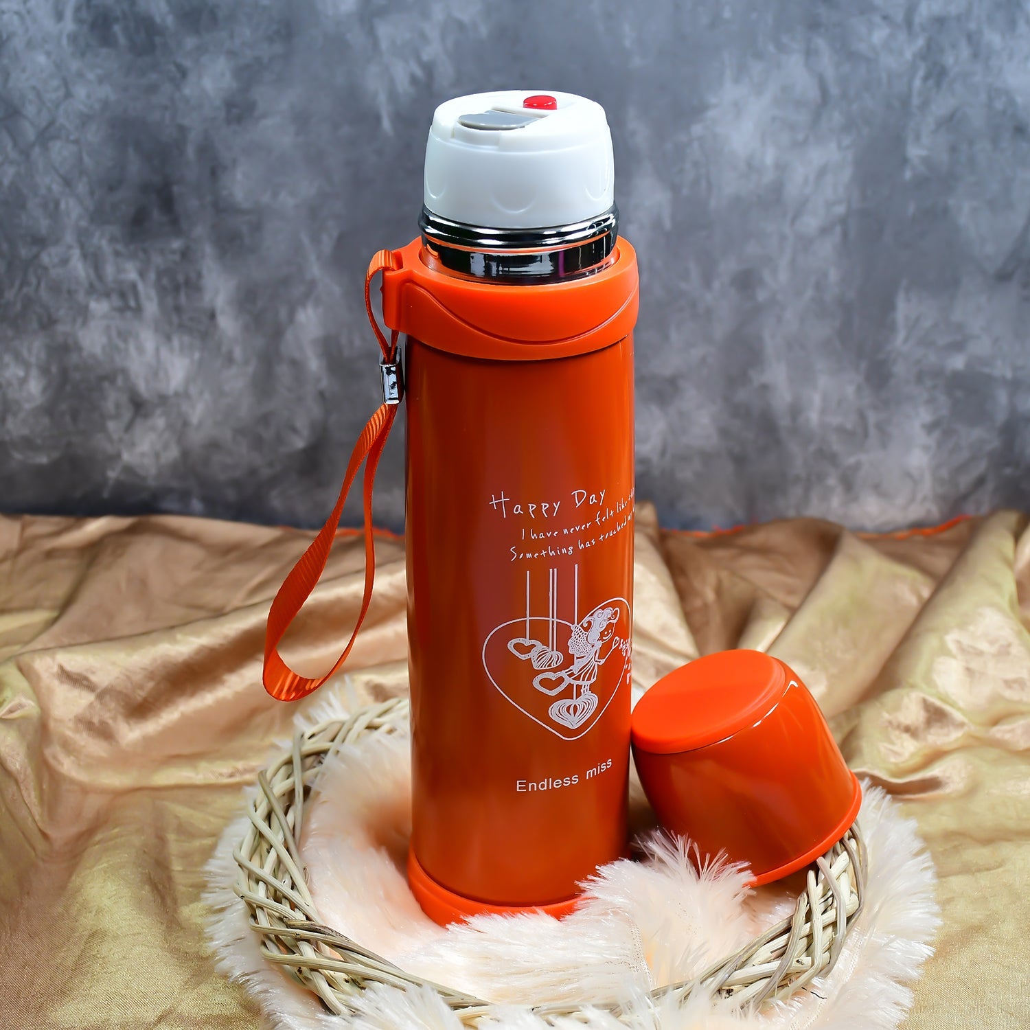 Stainless Steel Mix Bottle for Water & Beverages (1 Pc) - Image 5