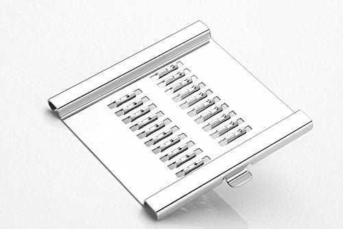 6 in 1 Stainless Steel Kitchen Chips Chopper Cutter Slicer and Grater with Handle - Image 8