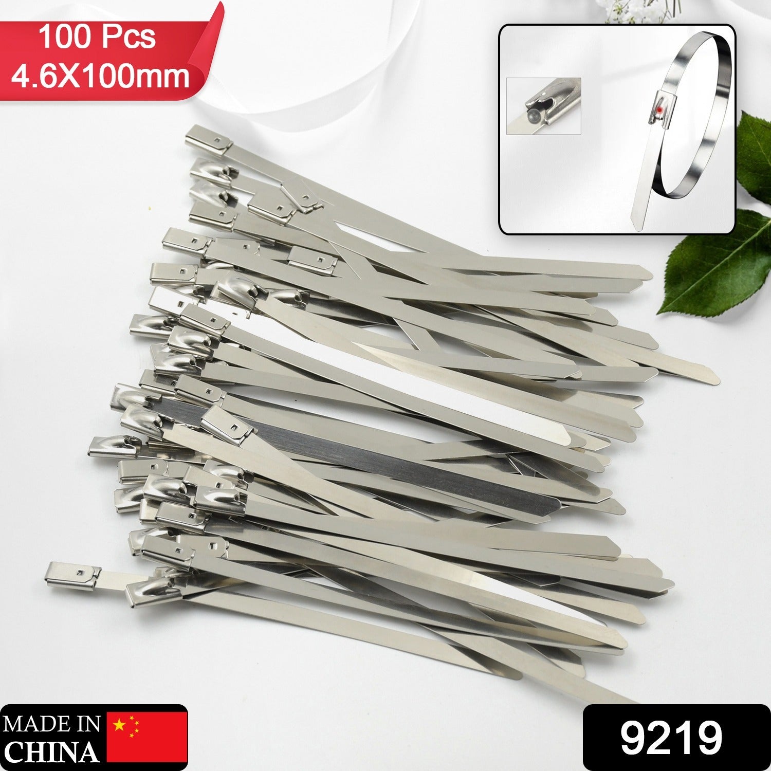 Stainless Steel Cable Ties for Solar & Home Use (100 Pc, 4.6x100mm) - Image 2