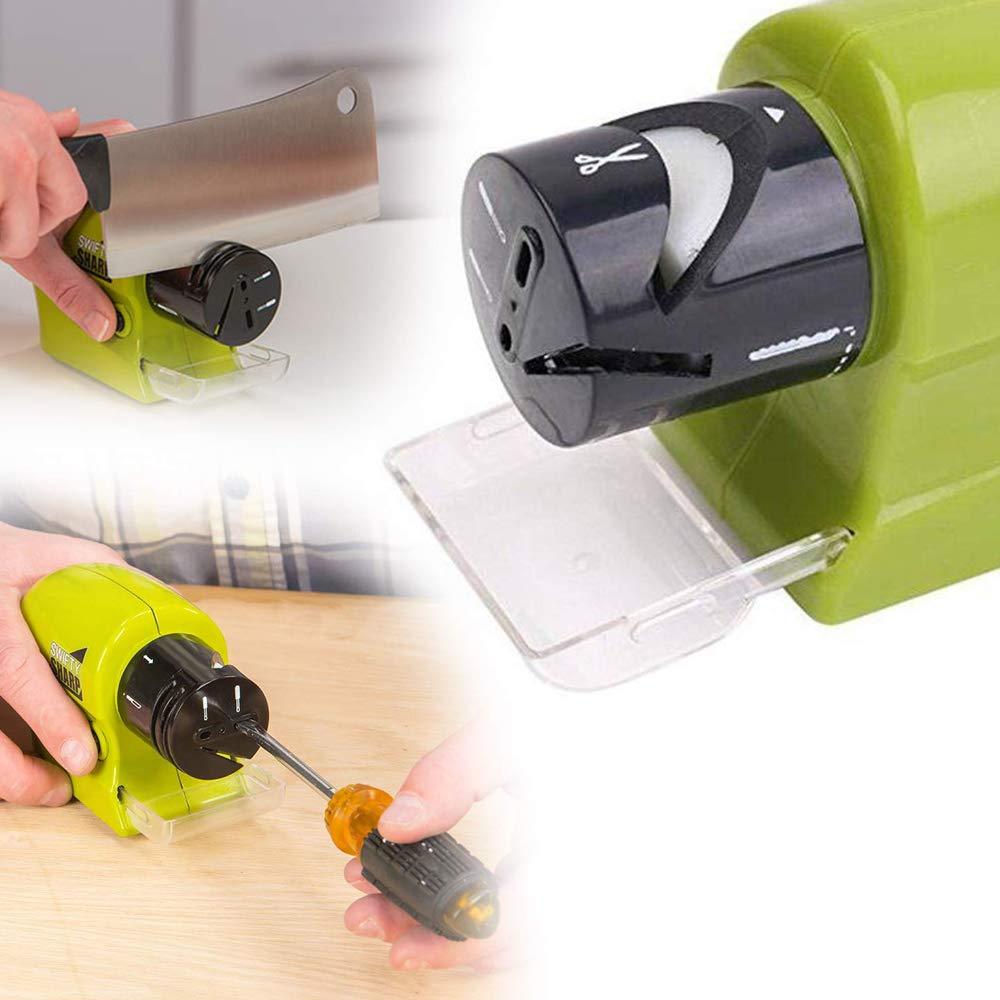 Cordless Motorized Knife Blade Sharpener Tool (Battery Operated) - Image 7