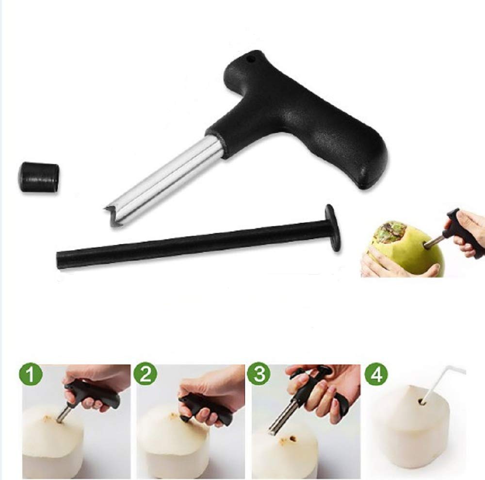 Premium Quality Stainless Steel Coconut Opener Tool / Driller with Comfortable Grip - Image 9