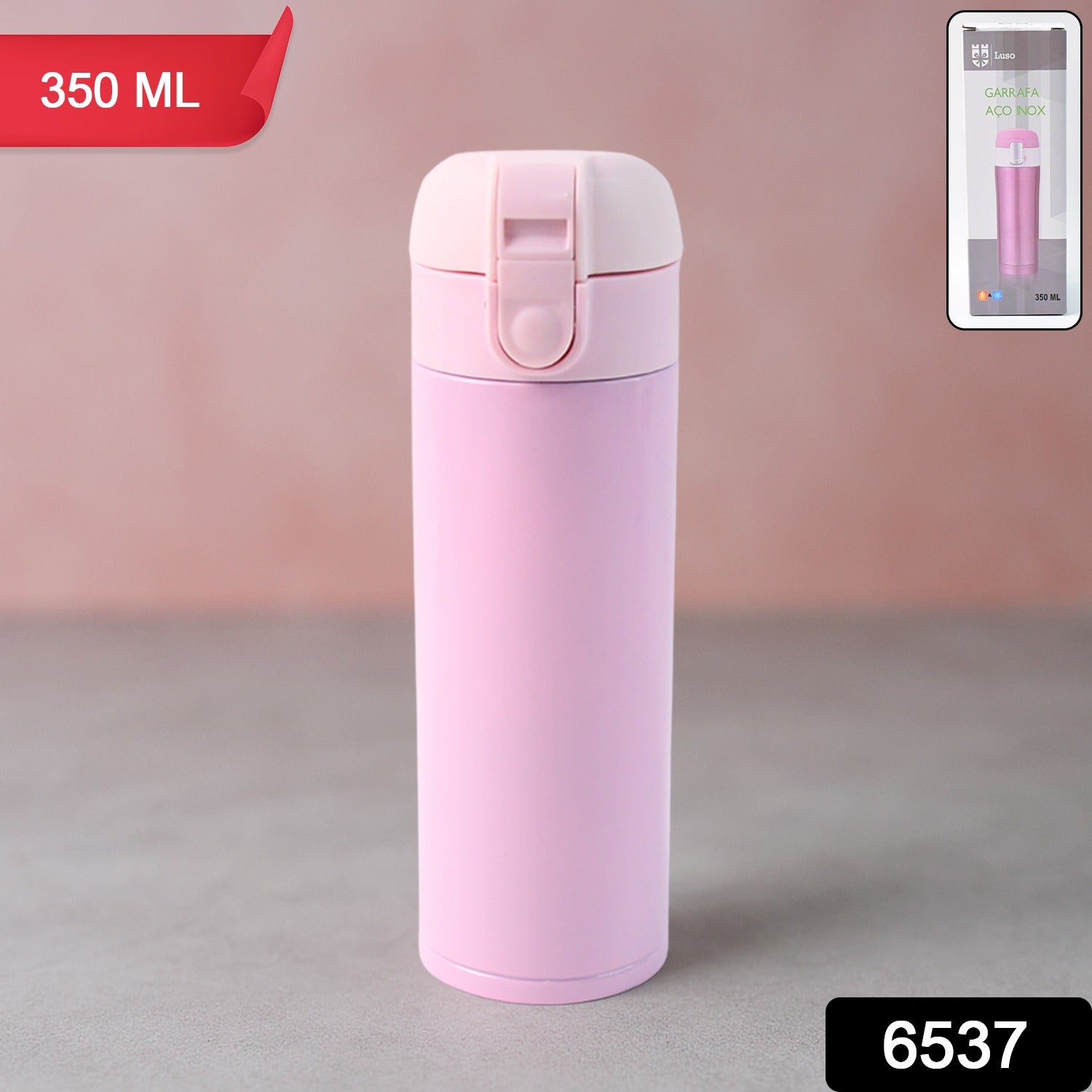 Stainless Steel Vacuum Water Bottle (350ML) - Image 2