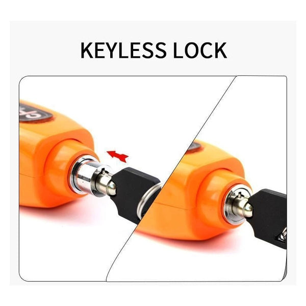 Heavy Duty Bike Brake Lock - Secure Locking System with Handlebar and Brake Lever Grip - Image 5