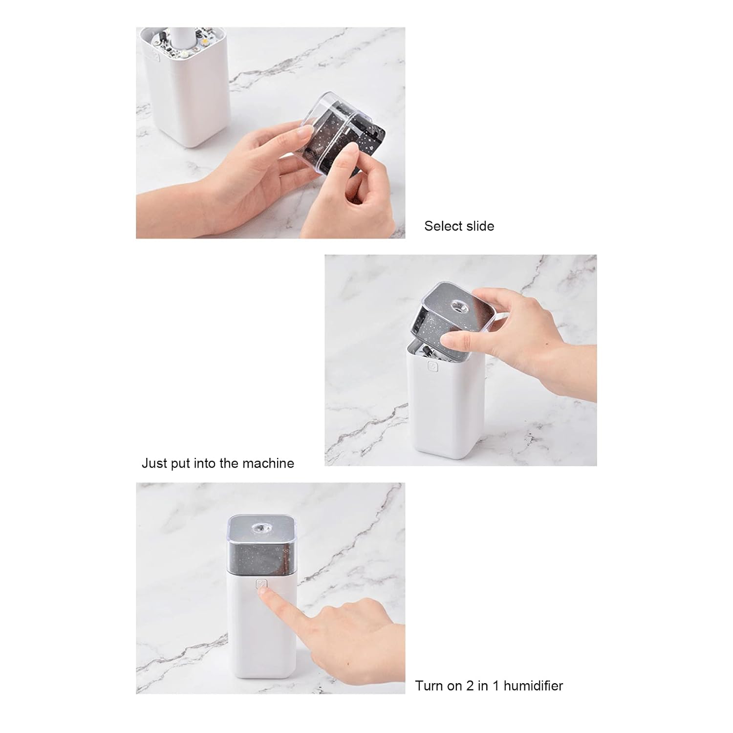 Star Night Light Projector Humidifier (300ml): Ultrasonic, LED Night Light, Kids Room - Image 6