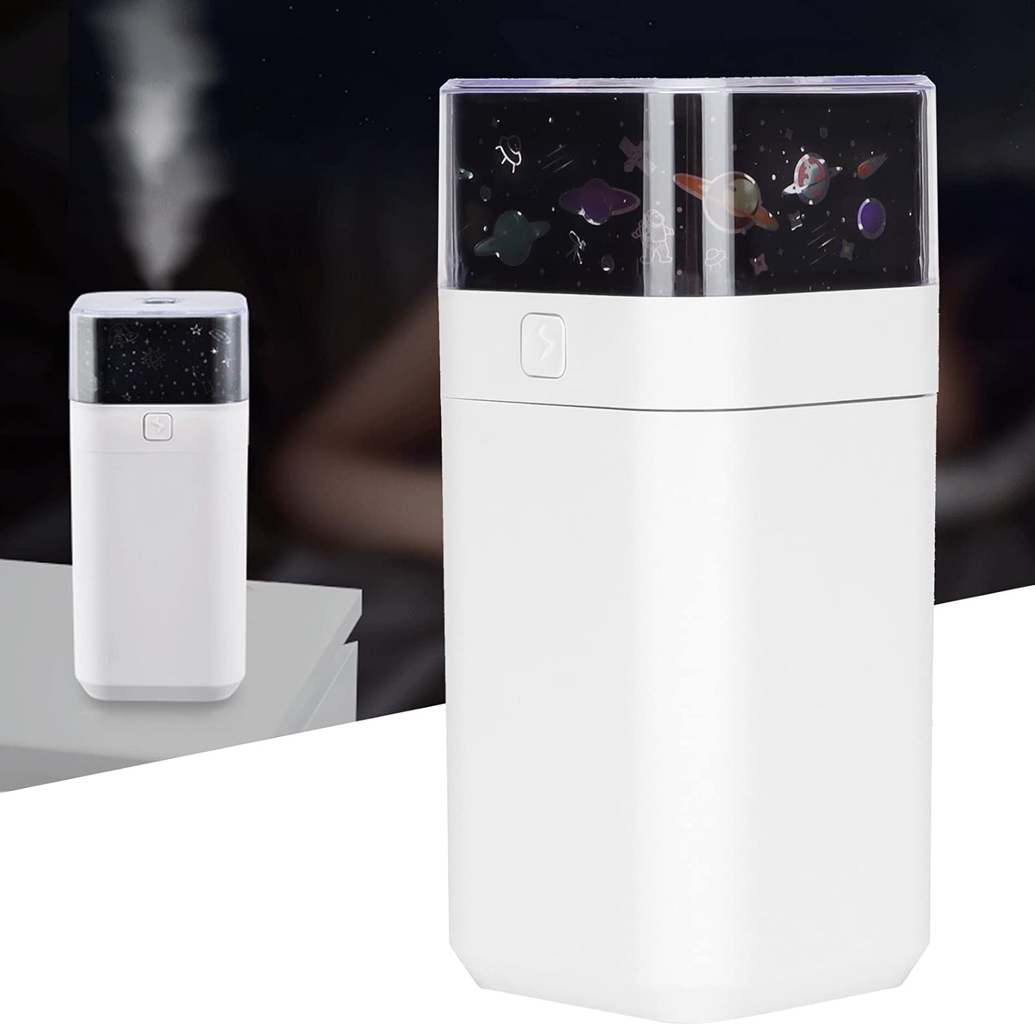 Star Night Light Projector Humidifier (300ml): Ultrasonic, LED Night Light, Kids Room - Image 3