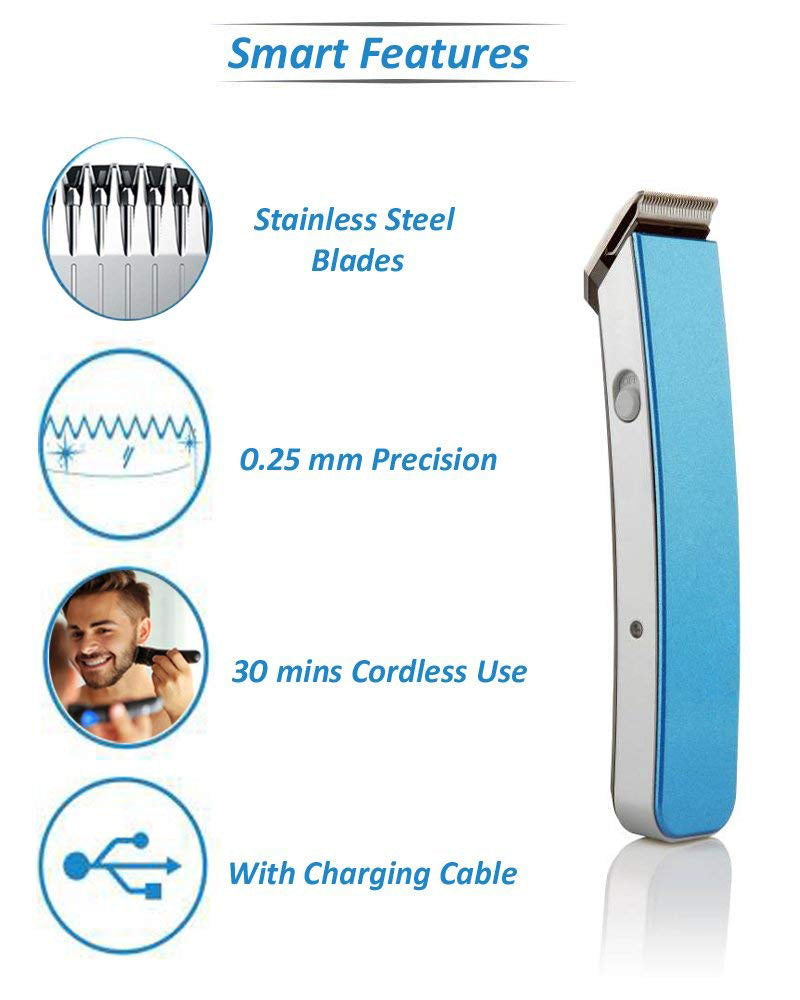 NS-216 rechargeable cordless hair and beard trimmer for men's, Hair accessories - Image 6