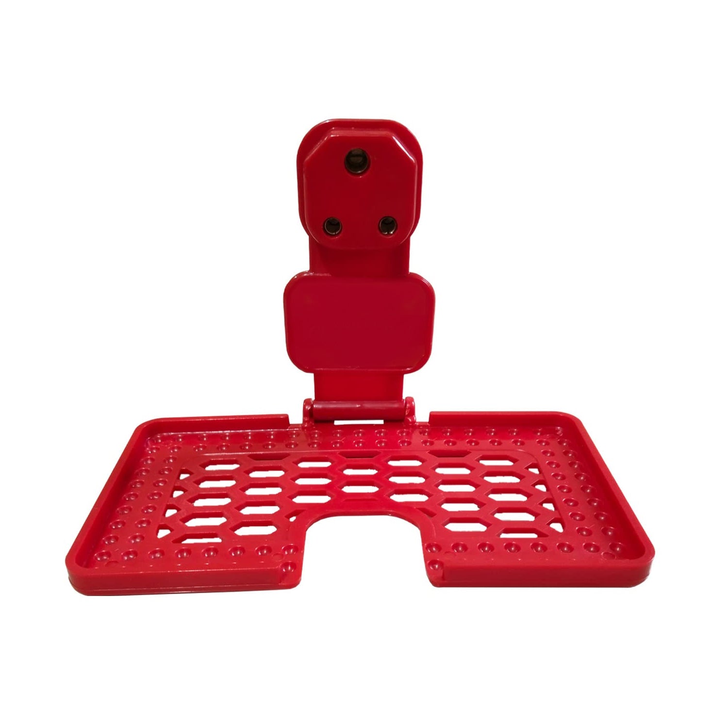 Multi-Purpose Wall Holder Stand for Mobile Charging (Red) - Image 4