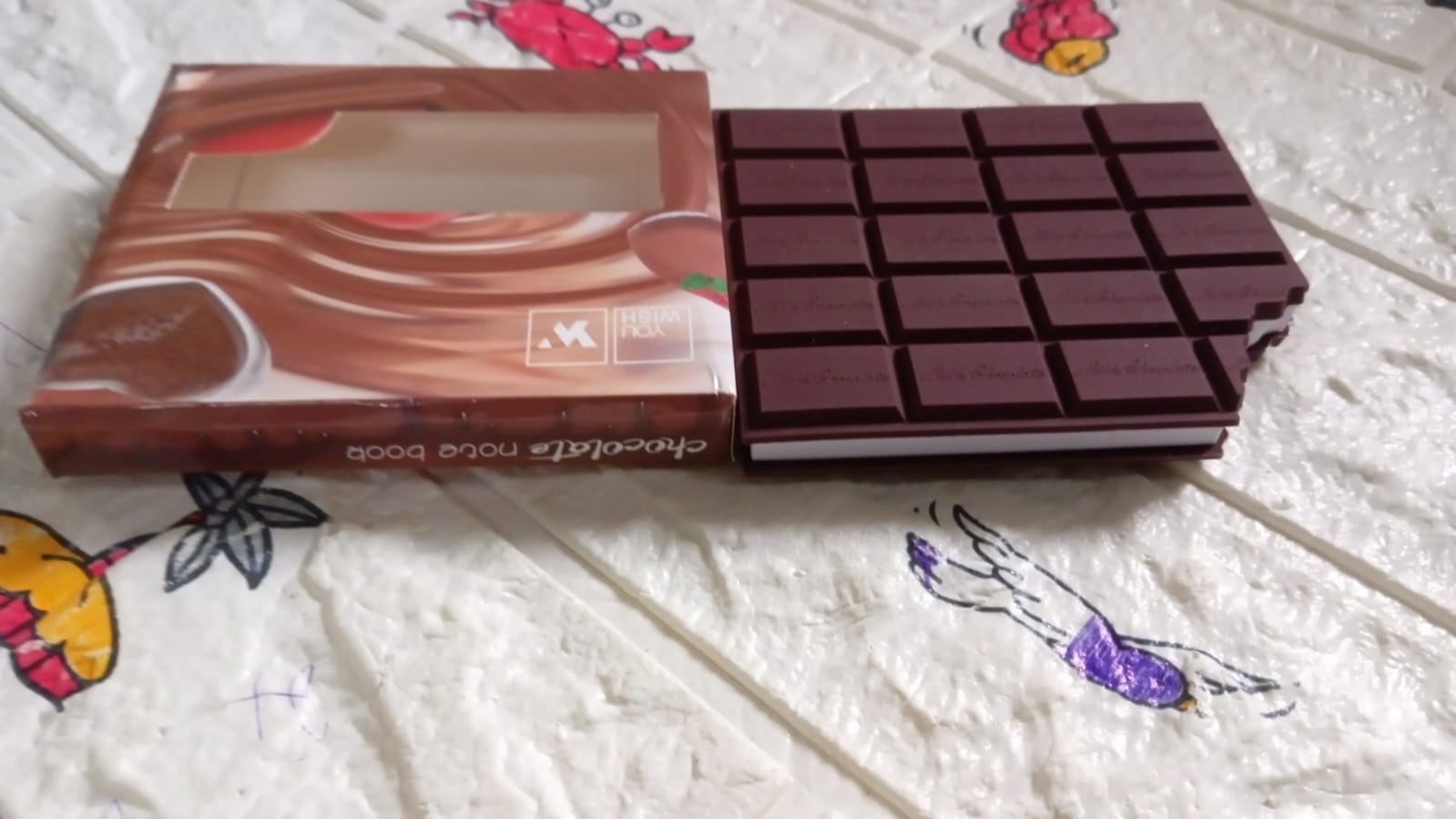 Small Chocolate Scented Bite-Shape Pocket Diary – Rectangular Memo Notebook for Kids (80 Pages) - Image 7