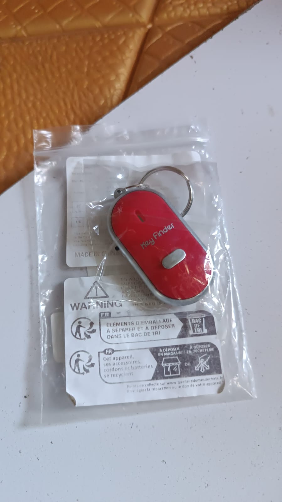 Key Finder Anti Key Lost Key Chain Whistle Induction (1 Pc) - Image 8