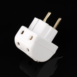 5-Way 2 Pin Multi-Plug Socket / Converter (1 Pc)