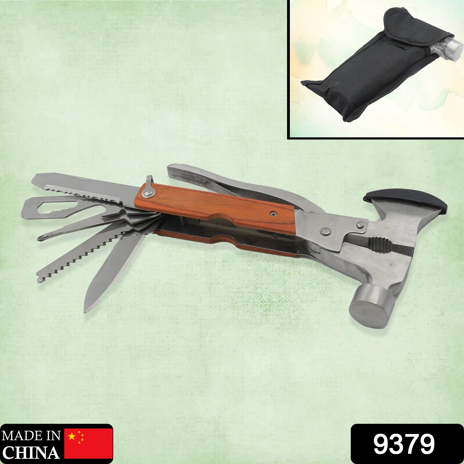 Fathers Day Gifts, Dad Birthday Gifts for Dad from Daughter Son, All in One Tools Hammer Multitool, Opener Screwdriver, Cool Gadget Christmas Gifts Stocking Stuffer for Men, Outdoor Camping - Image 2