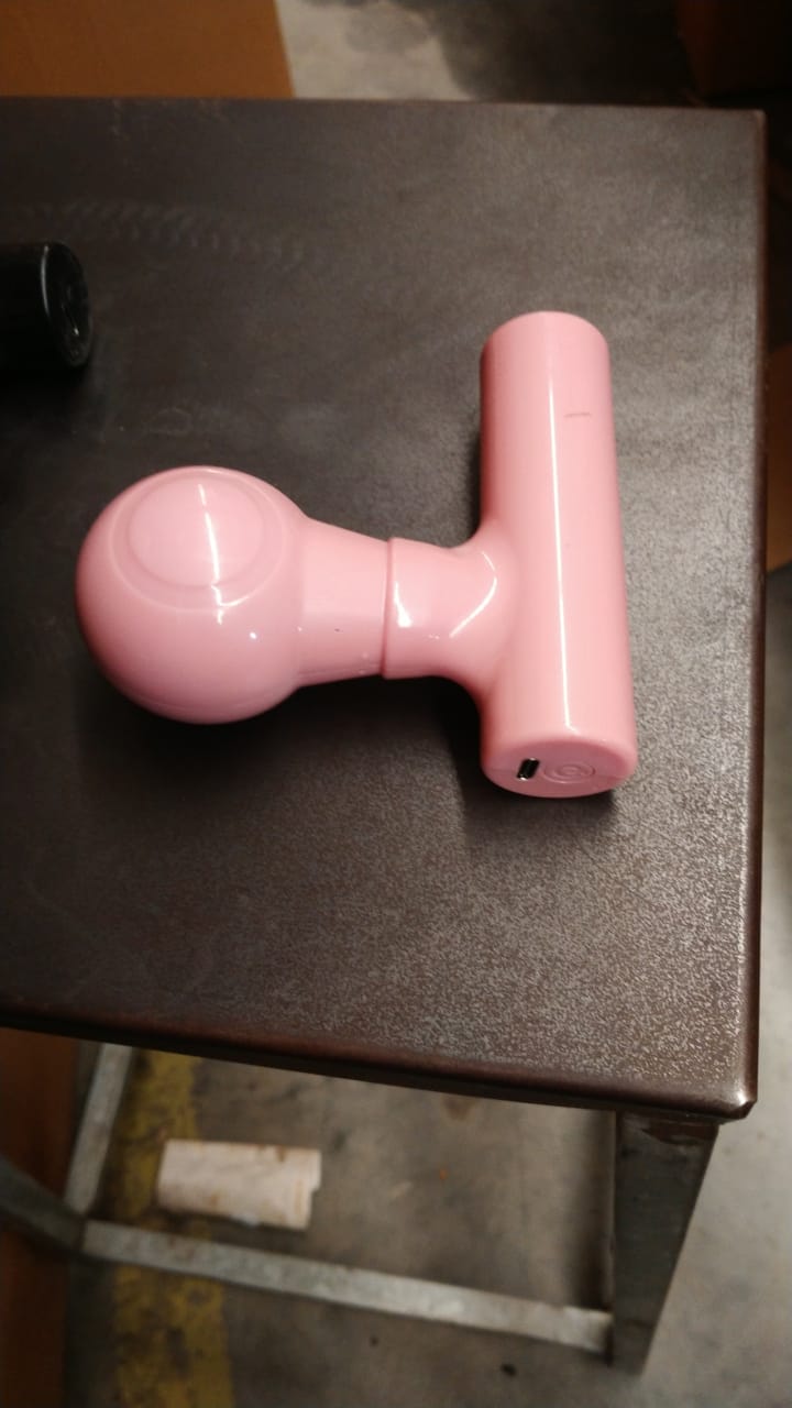 Black Mini Pocket Size Massager, Full Body Massager, Cordless One Button Operation for Body Pain & Relaxation - Image 7