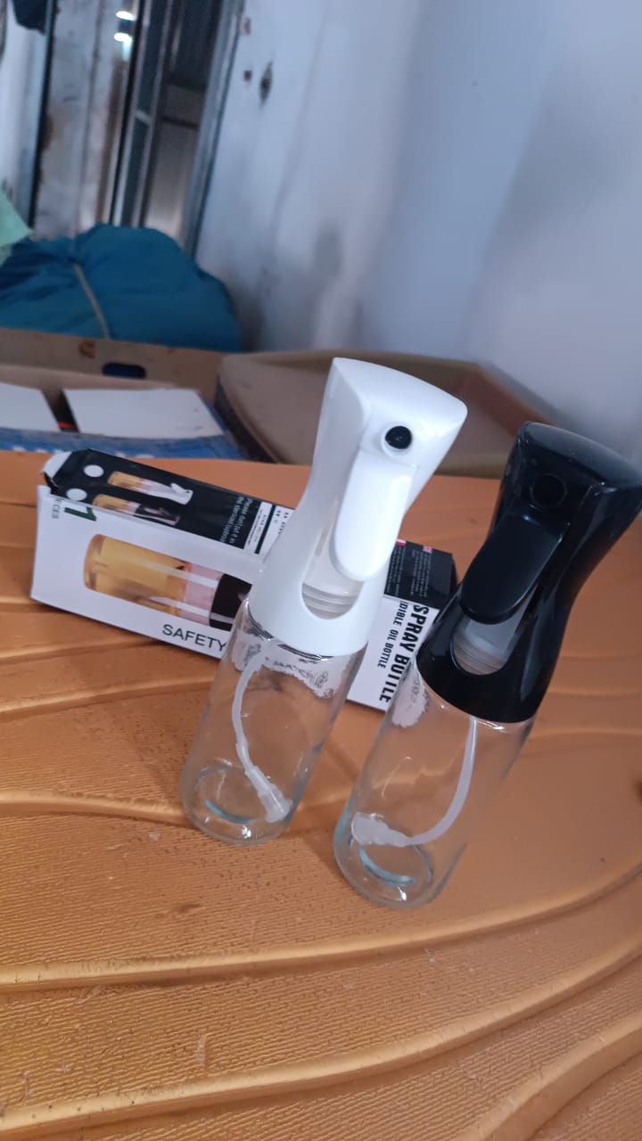 Glass Oil Spray Bottle - Versatile Kitchen Gadgets (250 ML Approx / With White Box) - Image 8