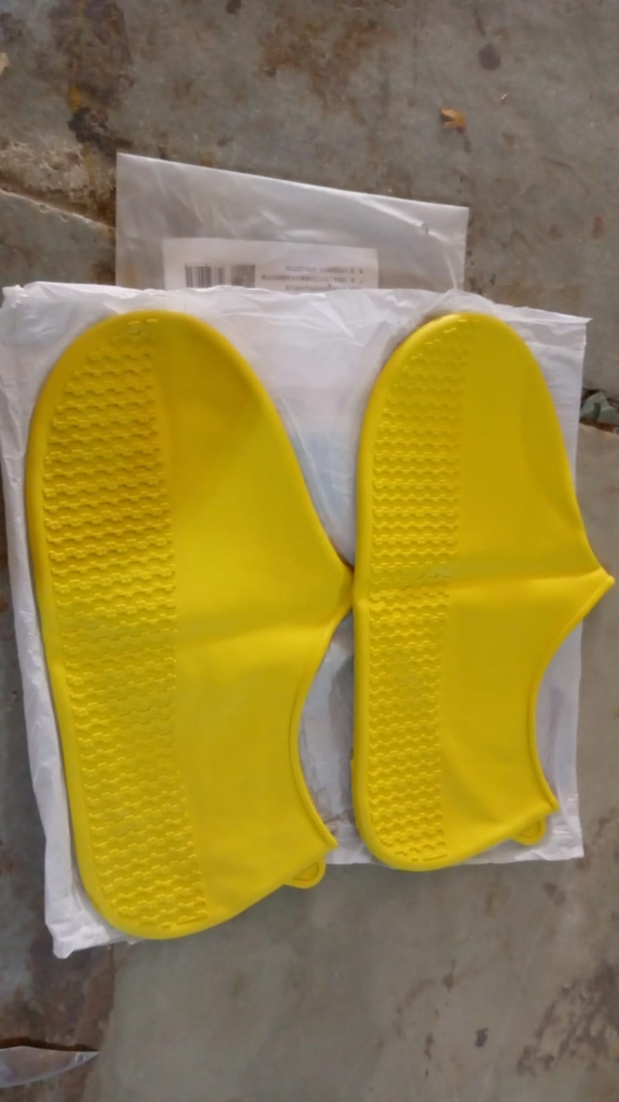 Non-Slip Silicone Rain Reusable Anti skid Waterproof Fordable Boot Shoe Cover (Extra Large Size (XL)/ 1 Pair / Mix Color) - Image 7