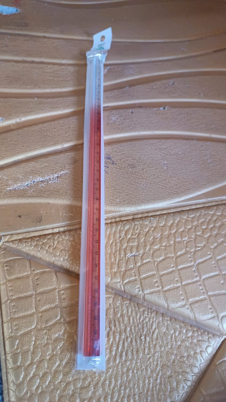 Acrylic Rulers, 30 cm Lengths, Set of Colourful Rulers Set (1 Pc) - Image 6