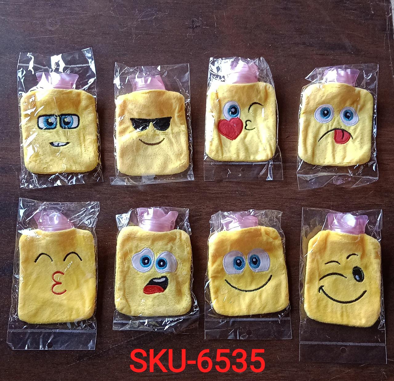 Fun Emoji Relief (1 Pc): Mini Hot Water Bag for Aches & Pains - Image 10