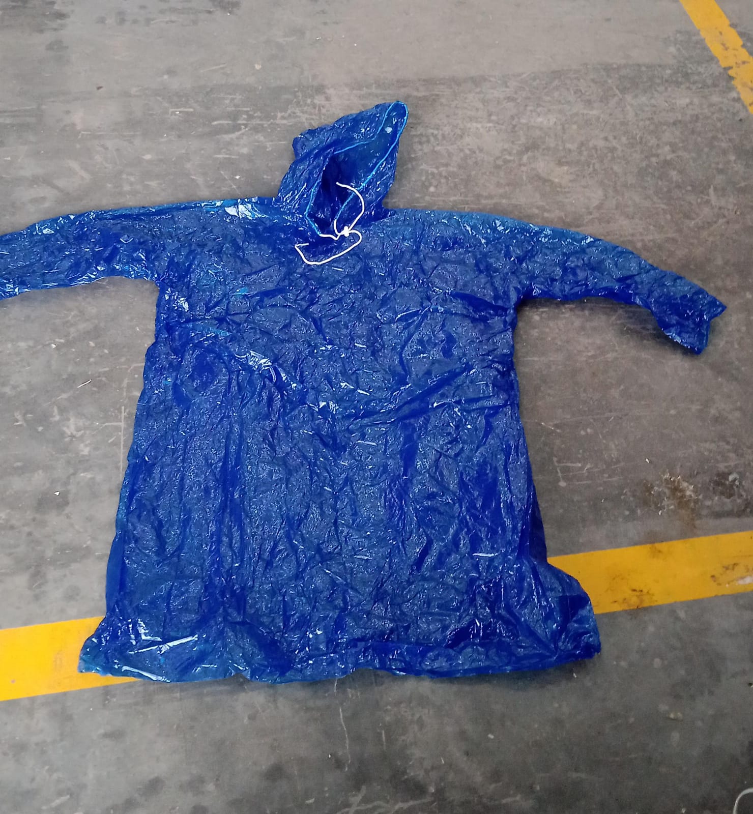 Large Durable Waterproof Hooded Raincoat For Men (1 Pc) - Image 7