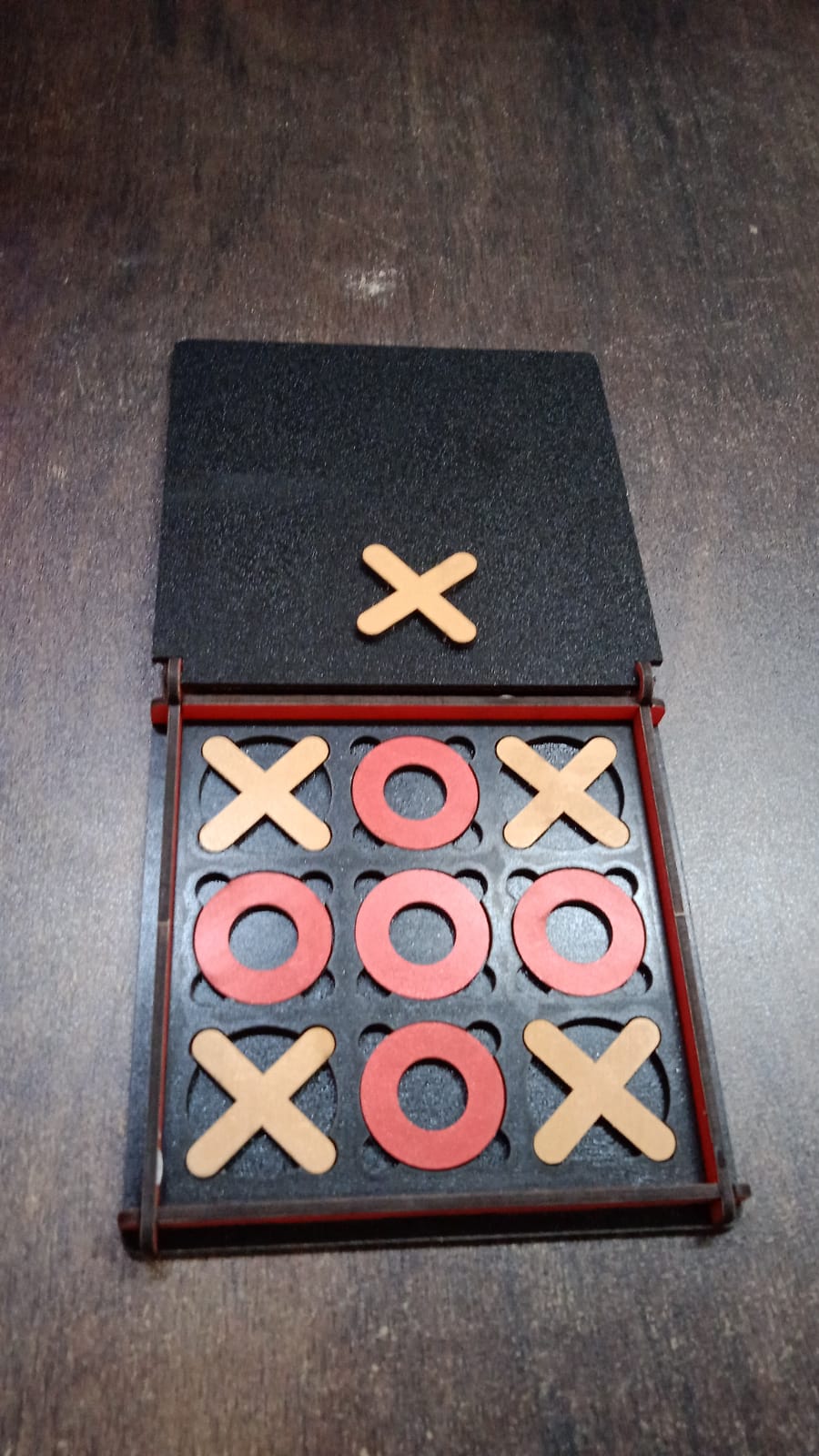 X & Zero Wooden Board Game (1 Set) - Image 7