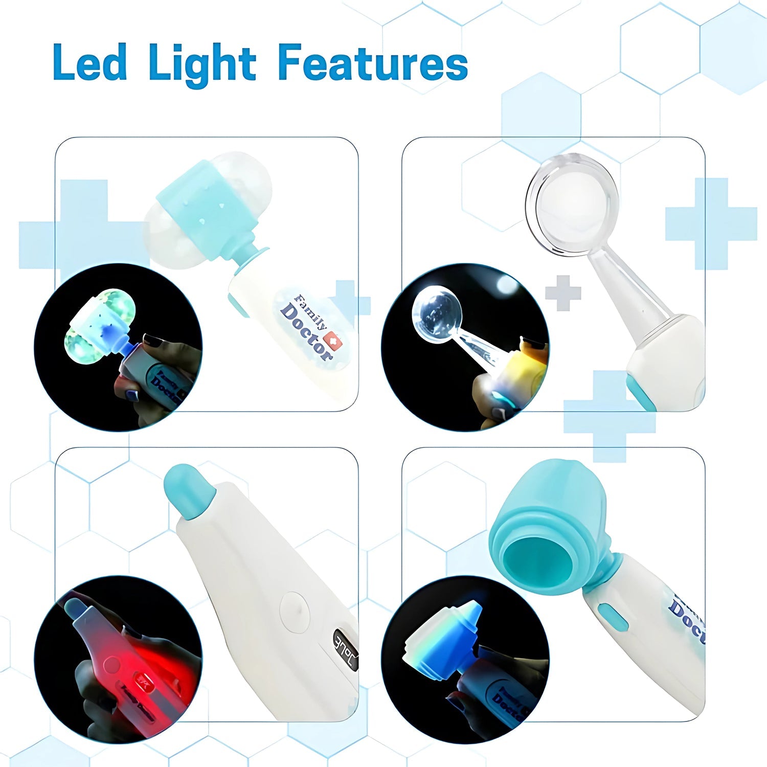 Aditi Premium Doctor Kit Medical Role Play Toy Set for Kids (10 Pc) - Image 9