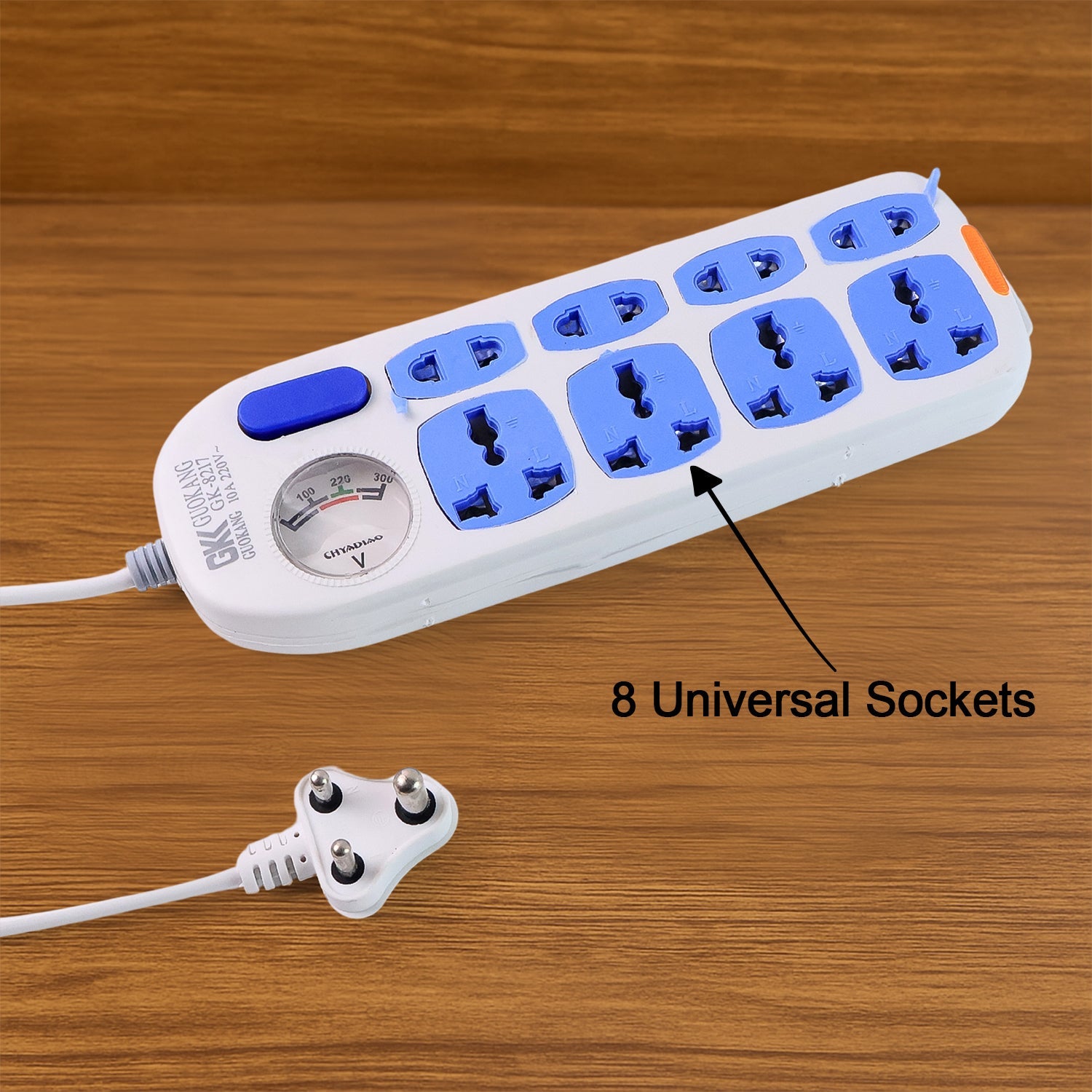 Heavy Duty Multi 8 Socket Extension Board (1 Pc) - Image 6