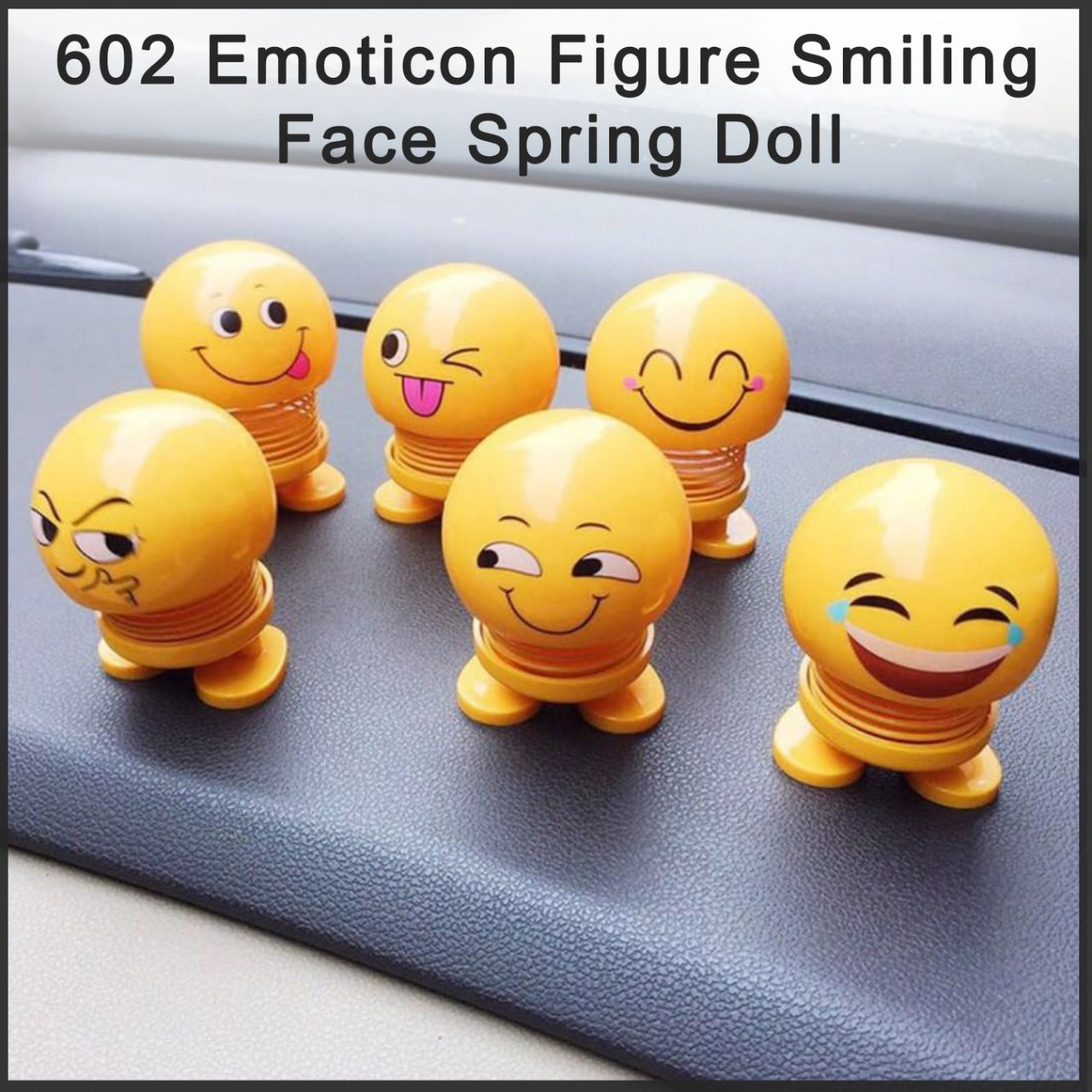 Emoticon Figure Smiling Face Spring Doll - Image 6