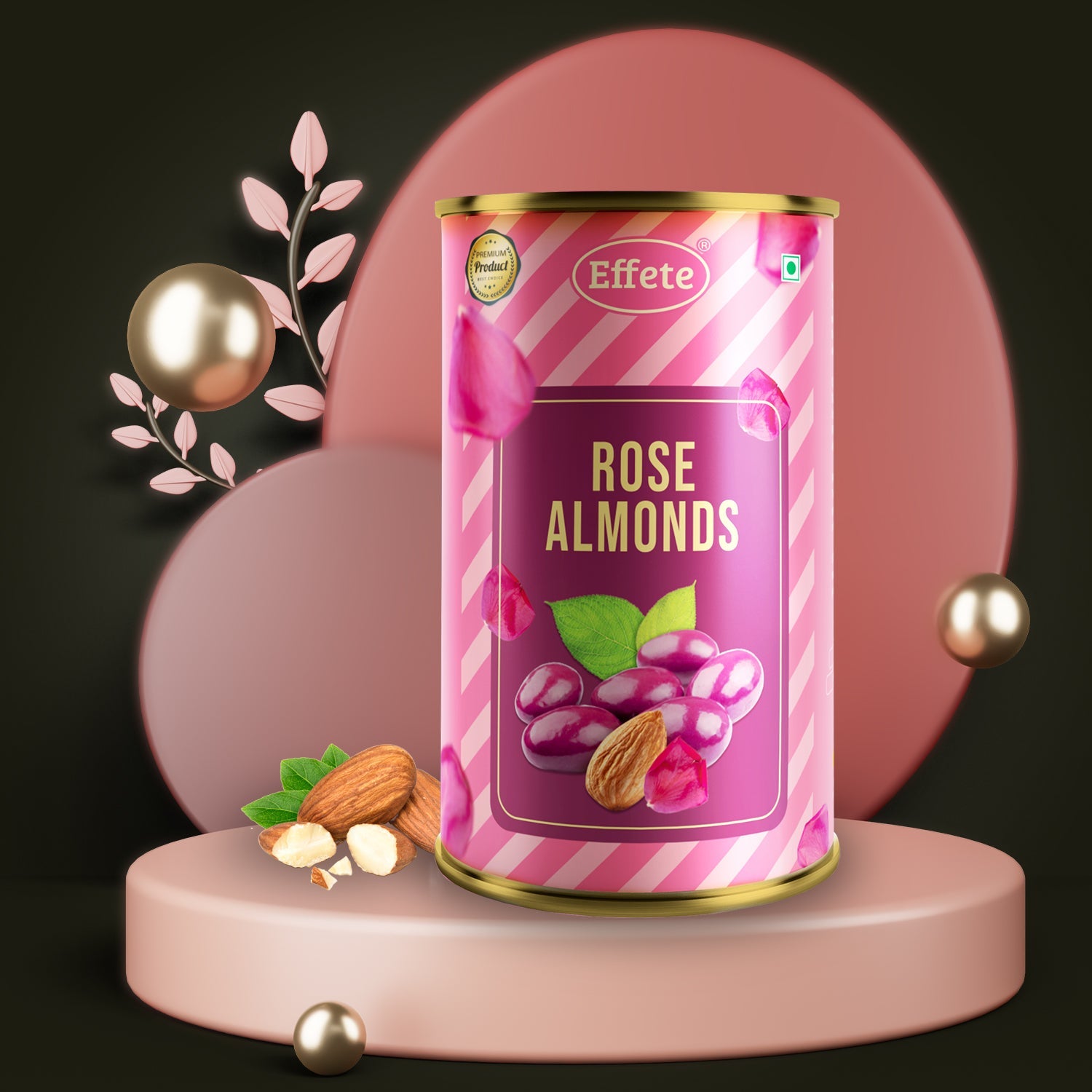 Effete Rose Almonds Chocolate - Image 5