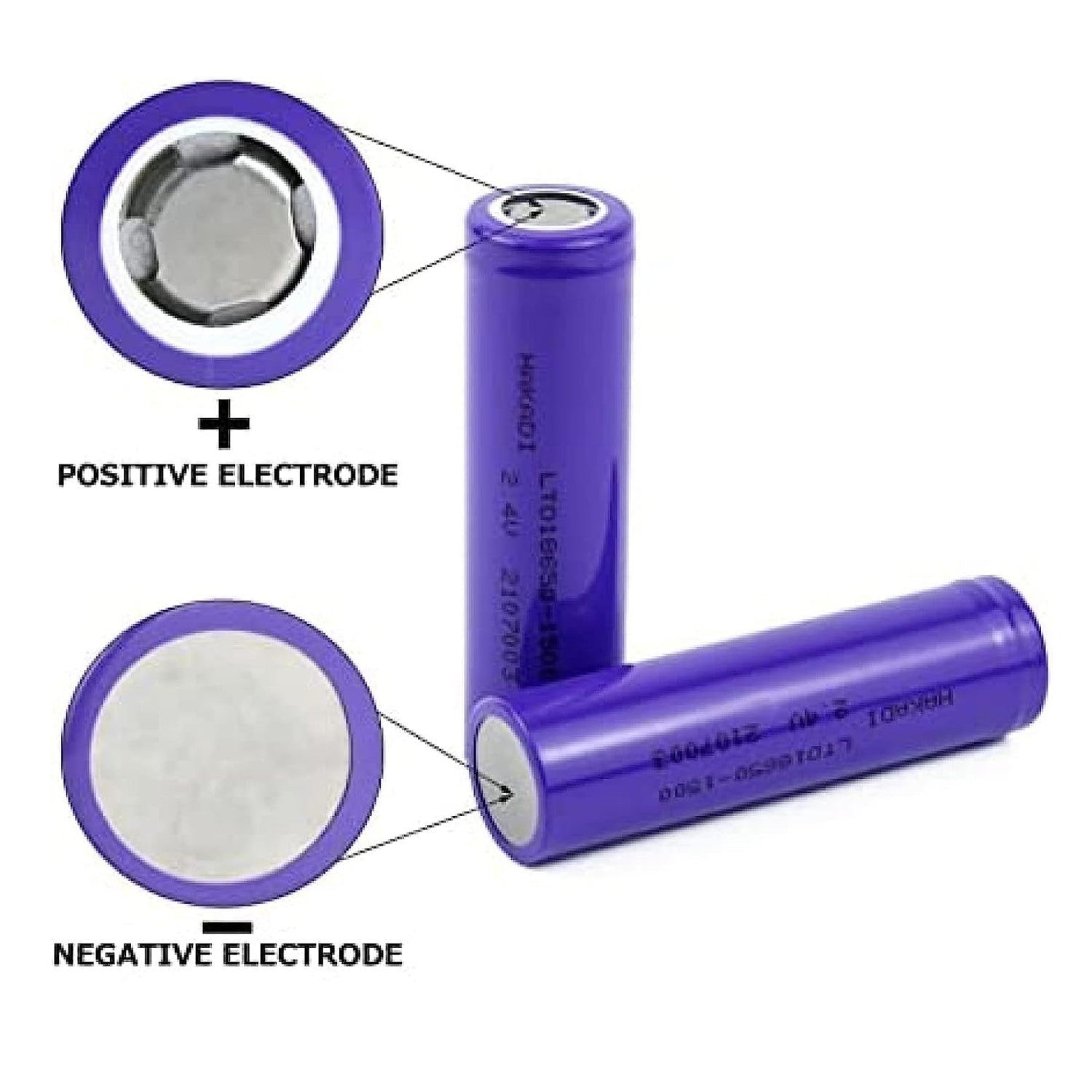 High-Capacity Released Rechargeable Batteries 3.7V 1200Mah Flat Top Lithium Rechargeable Battery (1pc) - Image 5