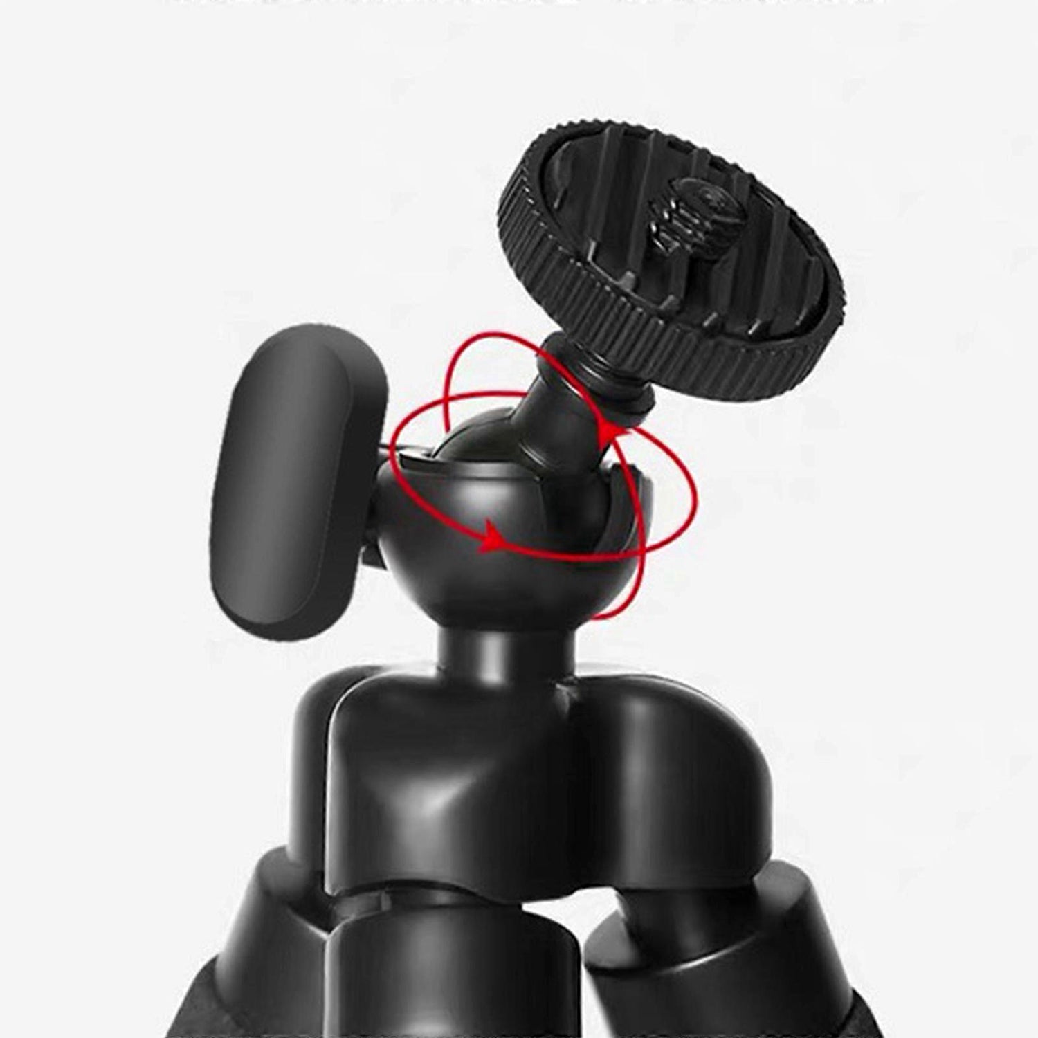 Flexible Mini Tripod Stand with Adjustable Mobile Holder - Image 4