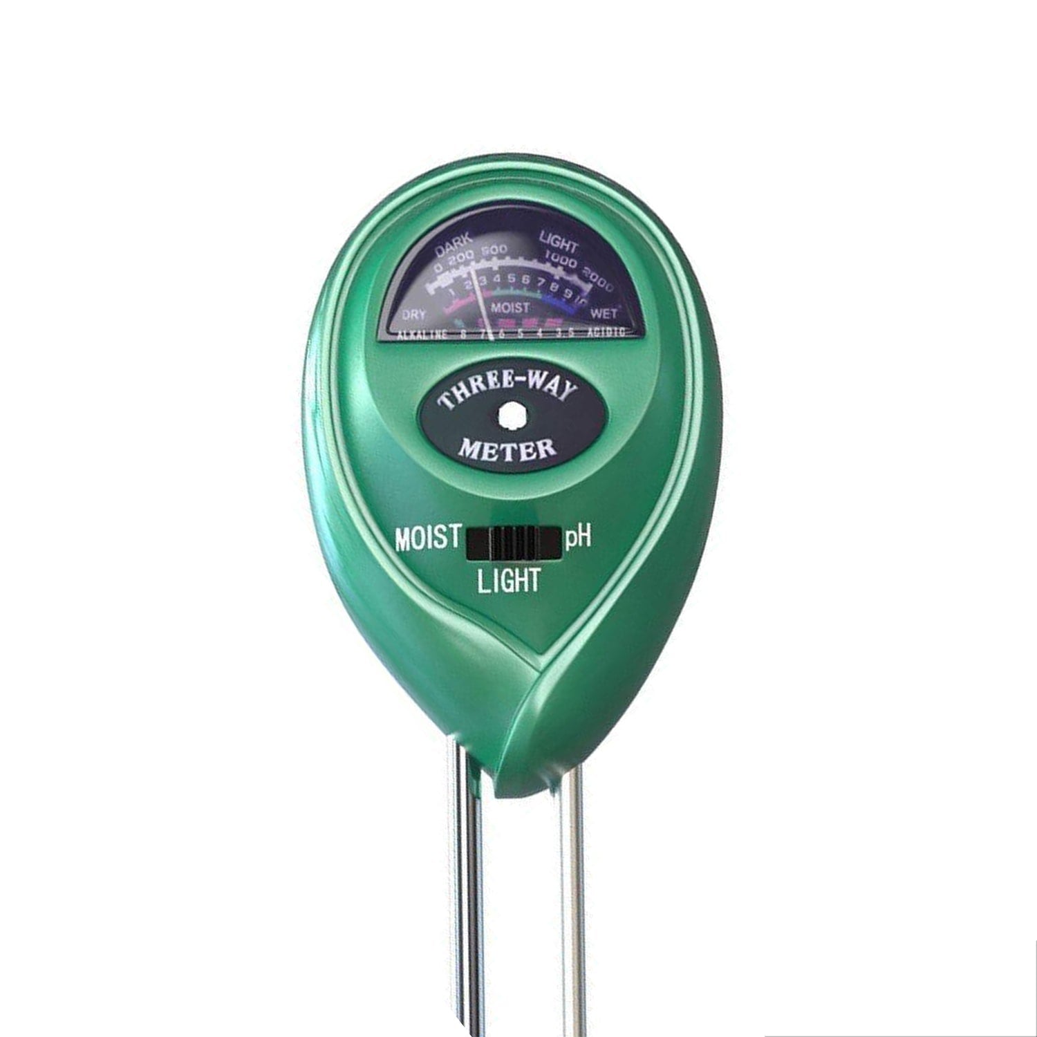 Soil Tester 3-in-1 Plant Moisture Sensor (Green) - Image 4