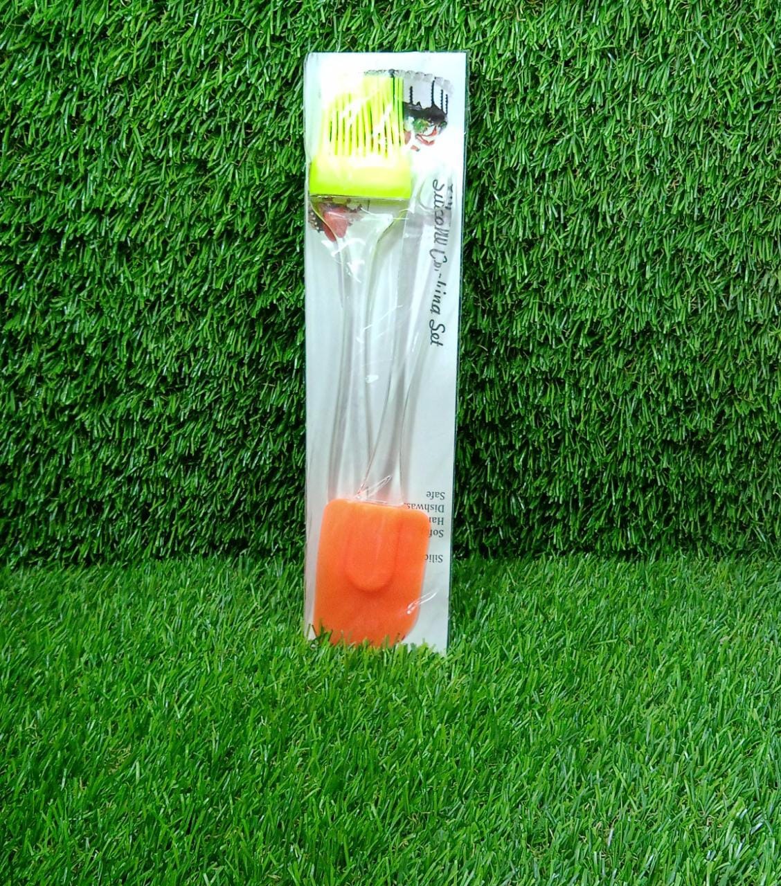 2 in 1 Combo of Big Brush & Spatula Set (2 Pcs Set) - Image 8