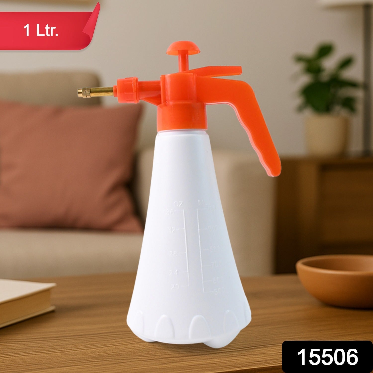 Handheld Pressure Water Sprayer Bottle (1 Ltr) - Image 2