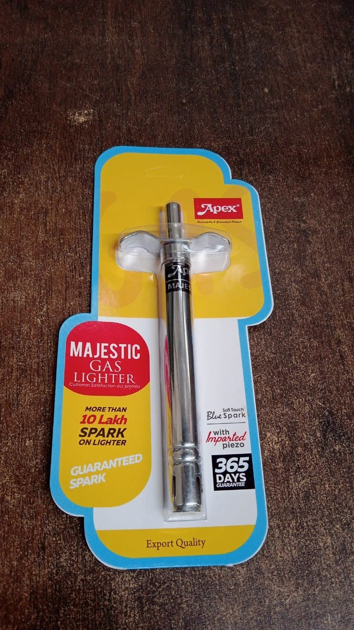 Apex Majestic Stainless Steel Gas Lighter - Image 7