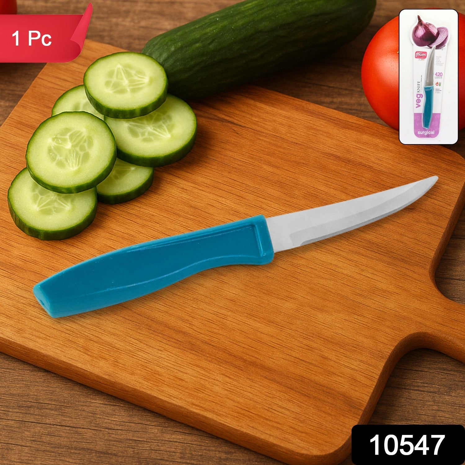 Supermom High-Quality Stainless Steel Vegetable Knife (1 Pc) - Image 2