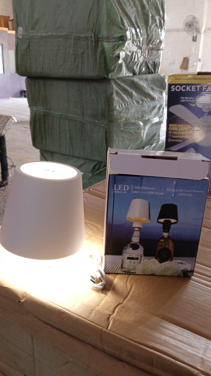 USB Rechargeable LED Bottle Lamp – 3 Color Dimmable Wireless Table Light for Home & Bar (1 Pc) - Image 8