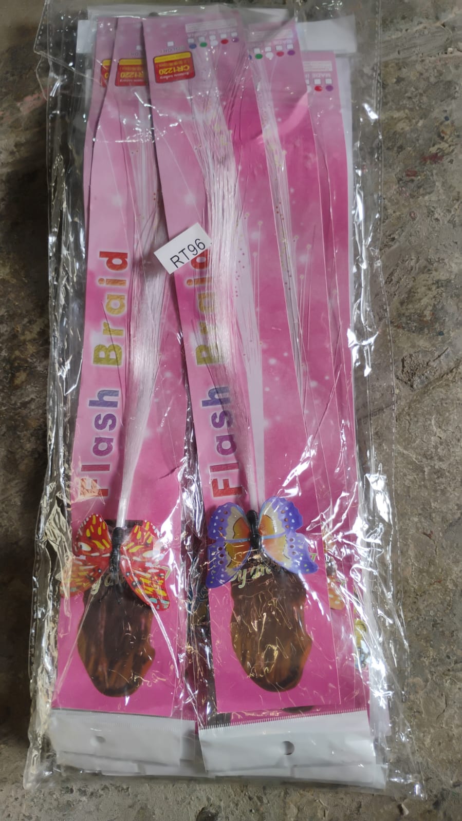 LED Butterfly Hair Braid Clip (Mix Color, 1 Pc) - Image 9