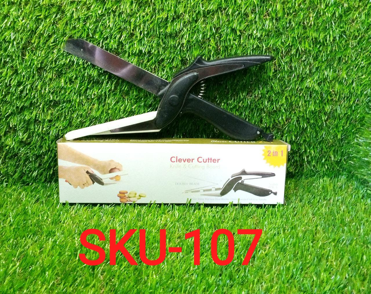 Clever Cutter 2 in 1 Food Chopper Slicer Dicer Vegetable Fruit Cutter - Image 9