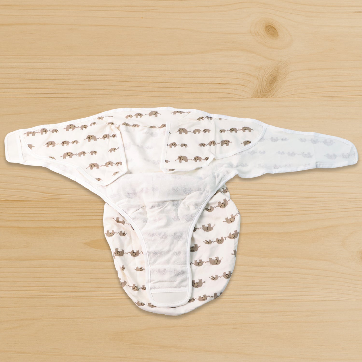 Soft Cotton Adjustable Baby Swaddle Wrap for Newborns (1 Pc) - Image 4